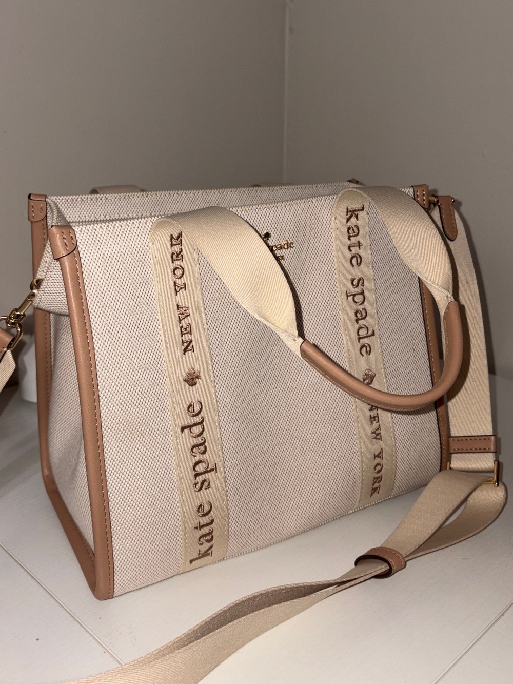 Kate Spade New York Kip Canvas Small Tote - Picture 1 of 5
